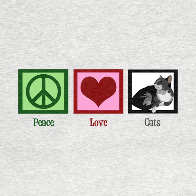 Peace Love Cats by epiclovedesigns